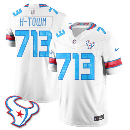 Houston Texans 2026 Rivalries Vapor Jersey - Stitched