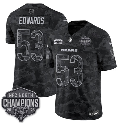 Chicago Bears 2026 Salute to Service V2 Vapor Jersey - Stitched