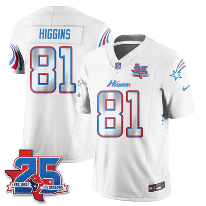 Houston Texans Fan Gear Edition Vapor Jersey (2) - Stitched