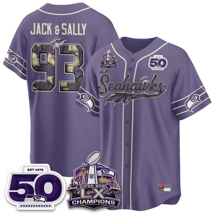 SEA 2026 Nightmare Edition Vapor Baseball Jersey - Stitched