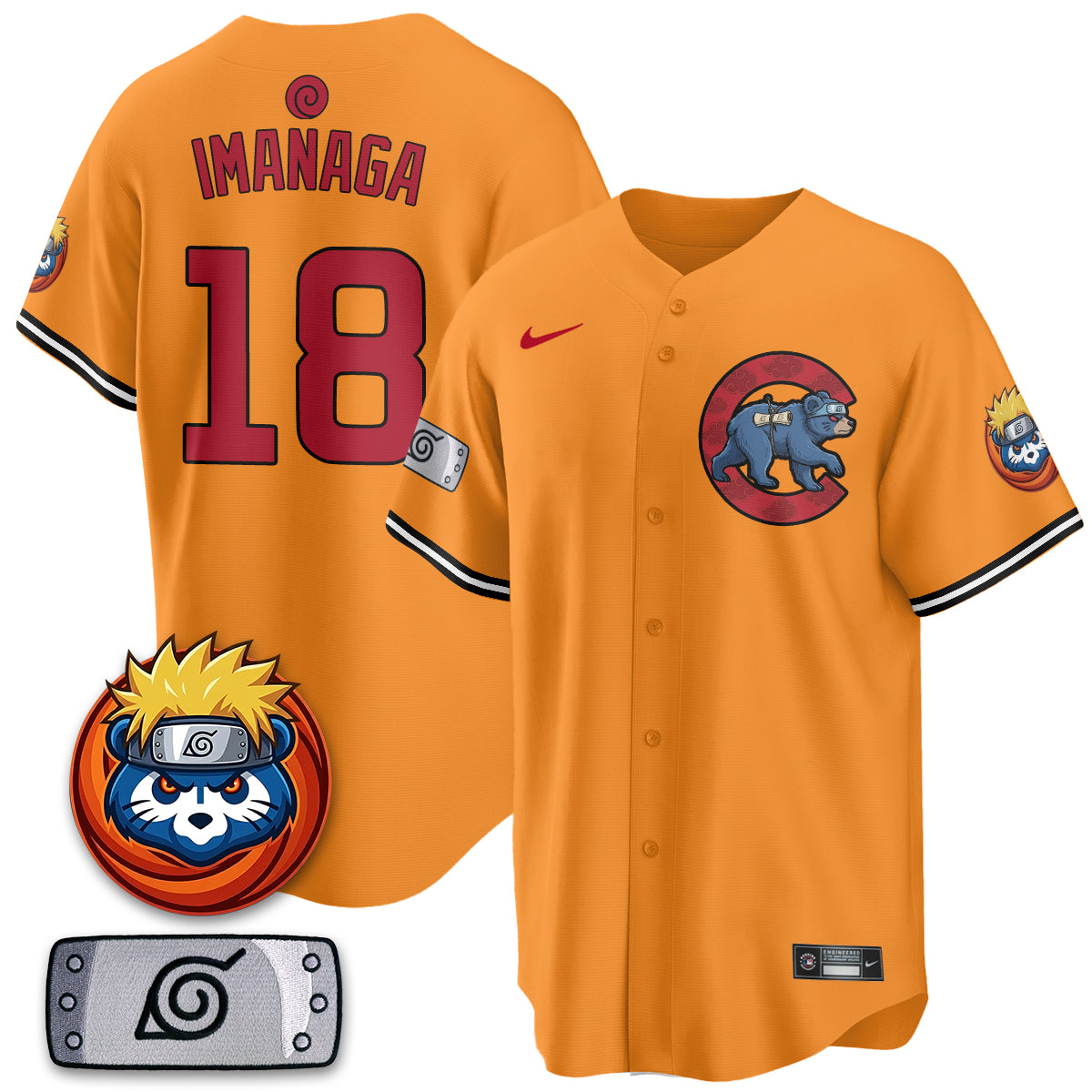 Chicago Cubs Naruto Akatsuki Vapor Limited Jersey V2- Stitched