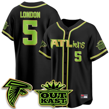 ATL 30th Anniversary ATLiens Baseball Vapor Jersey - Stitched