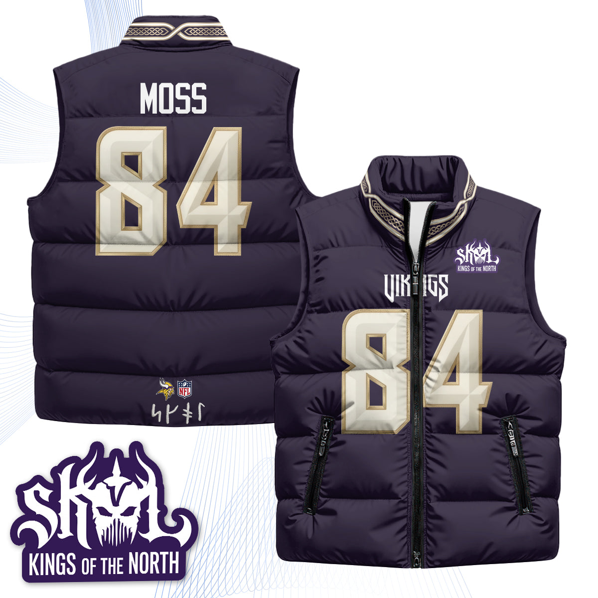 MIN 2026 Rivalries Puffer Vest - Printed
