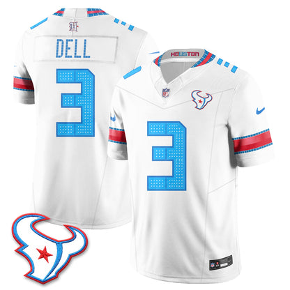 Houston Texans 2026 Rivalries Vapor Jersey - Stitched