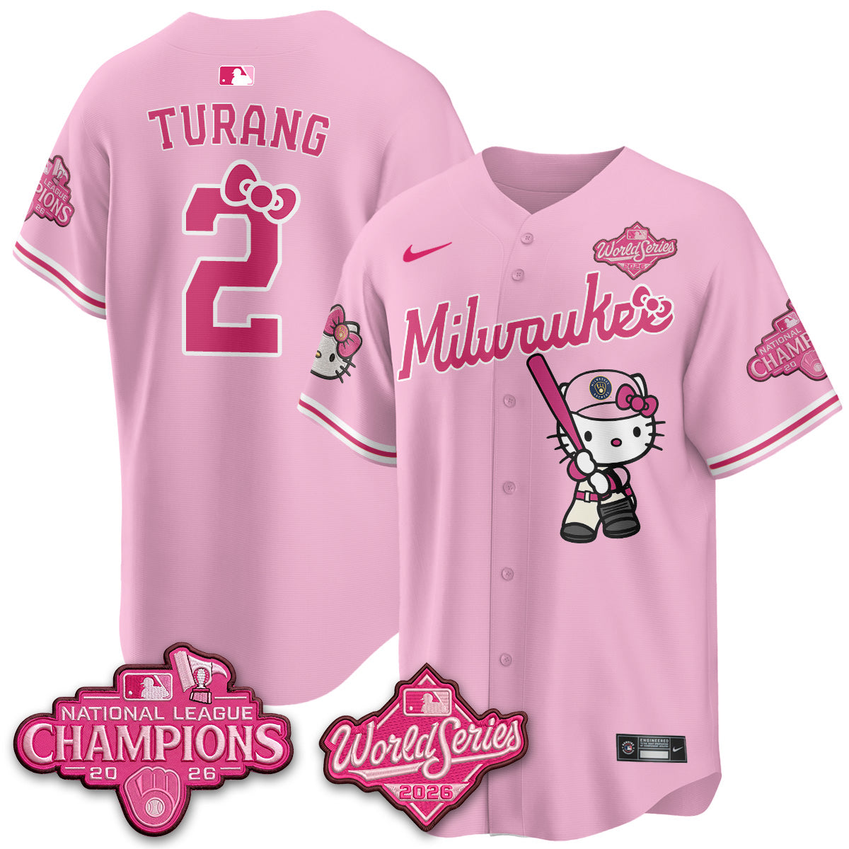 MIL 2026 NL Champions x Meow KT Vapor Jersey - Stitched