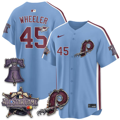 Philadelphia Phillies Nightmare Edition Vapor Jersey - Printed