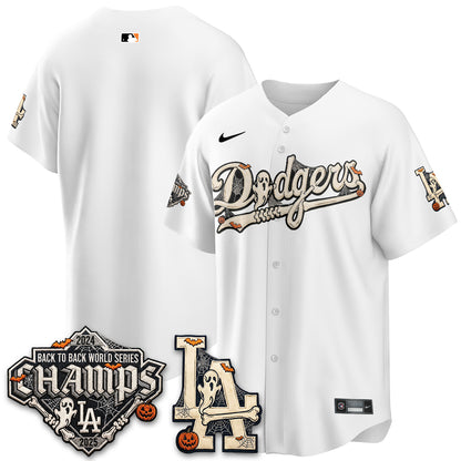 Los Angeles Dodgers Halloween 2026 Vapor Jersey - Stitched