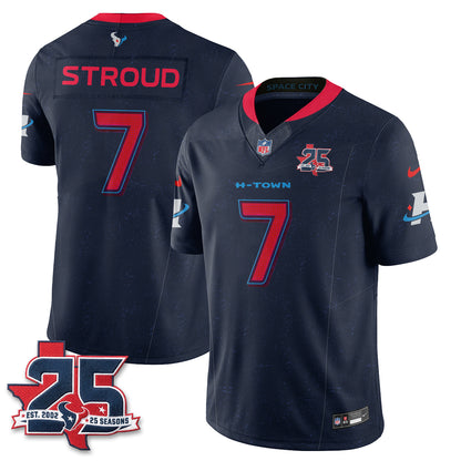 HOU Fangear Edition Vapor Jersey - Stitched