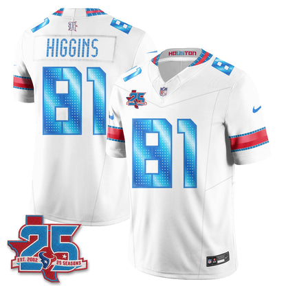 Houston Texans 2026 Rivalries Vapor Jersey - Stitched