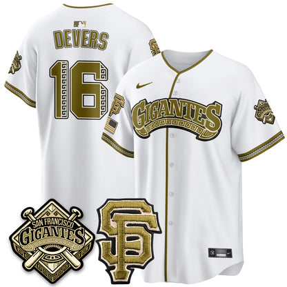 SF New Era Olive 2026 Armed Forces Day Jersey - All Stitched