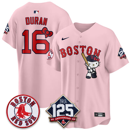 Boston Red Sox x Meow KT Vapor Limited Jersey - Stitched