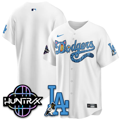 Los Angeles Dodgers x K-Pop Demon Hunters 2026 Vapor Jersey - Stitched