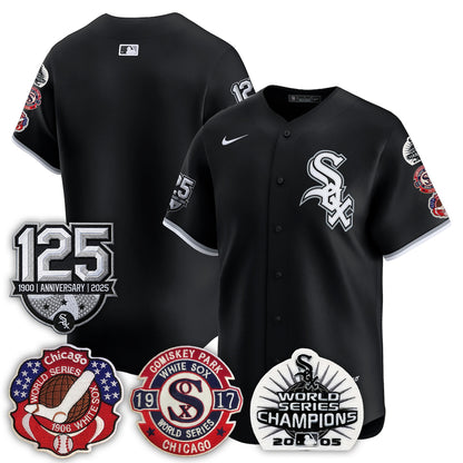 CWS 125th Anniversary - W.S Champions Edition Vapor Jersey - Stitched