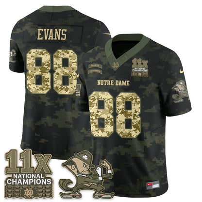 ND 2026 Salute to Service Vapor Jersey - Stitched
