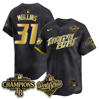 TB 2026 AL Champions Gold Edition Vapor Jersey - Stitched