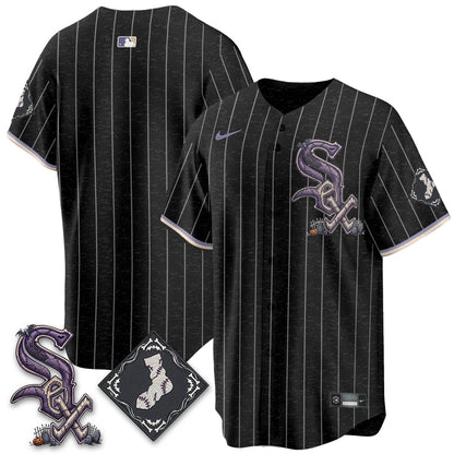 Chicago White Sox Nightmare Edition Vapor Jersey - Stitched