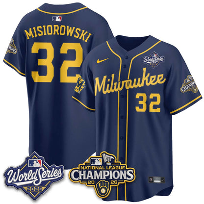 MIL 2026 NL Champions Vapor Jersey - Stitched n1