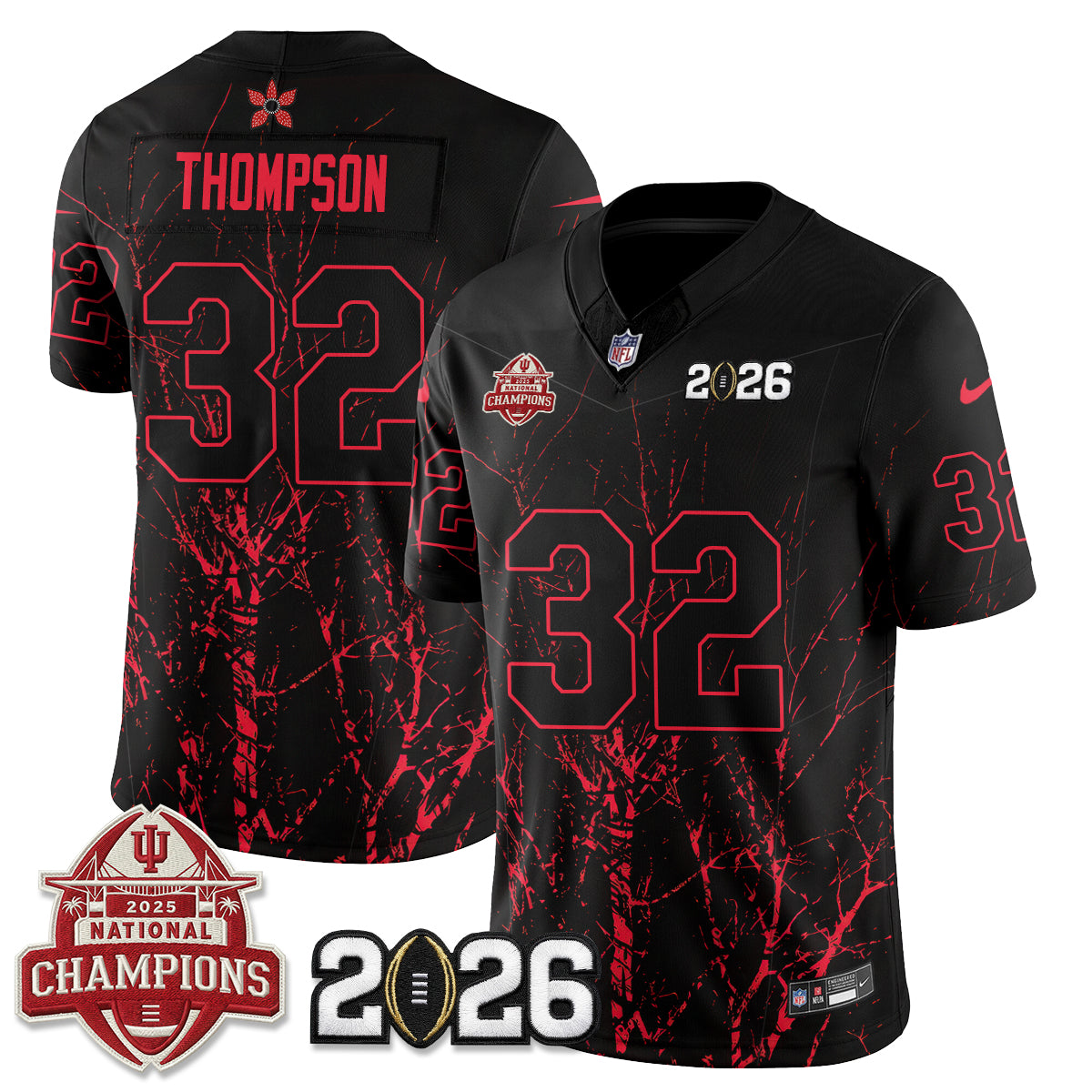 IND Stranger Things Edition Vapor Jersey - Stitched