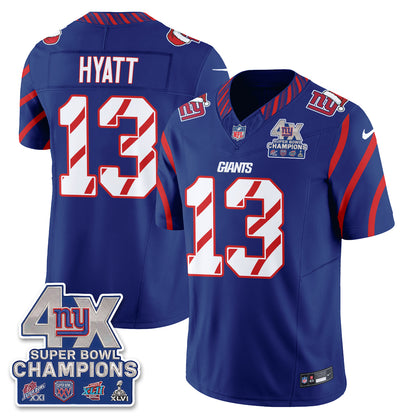 New York Giants  Xmas Edition Vapor Jersey - Stitched