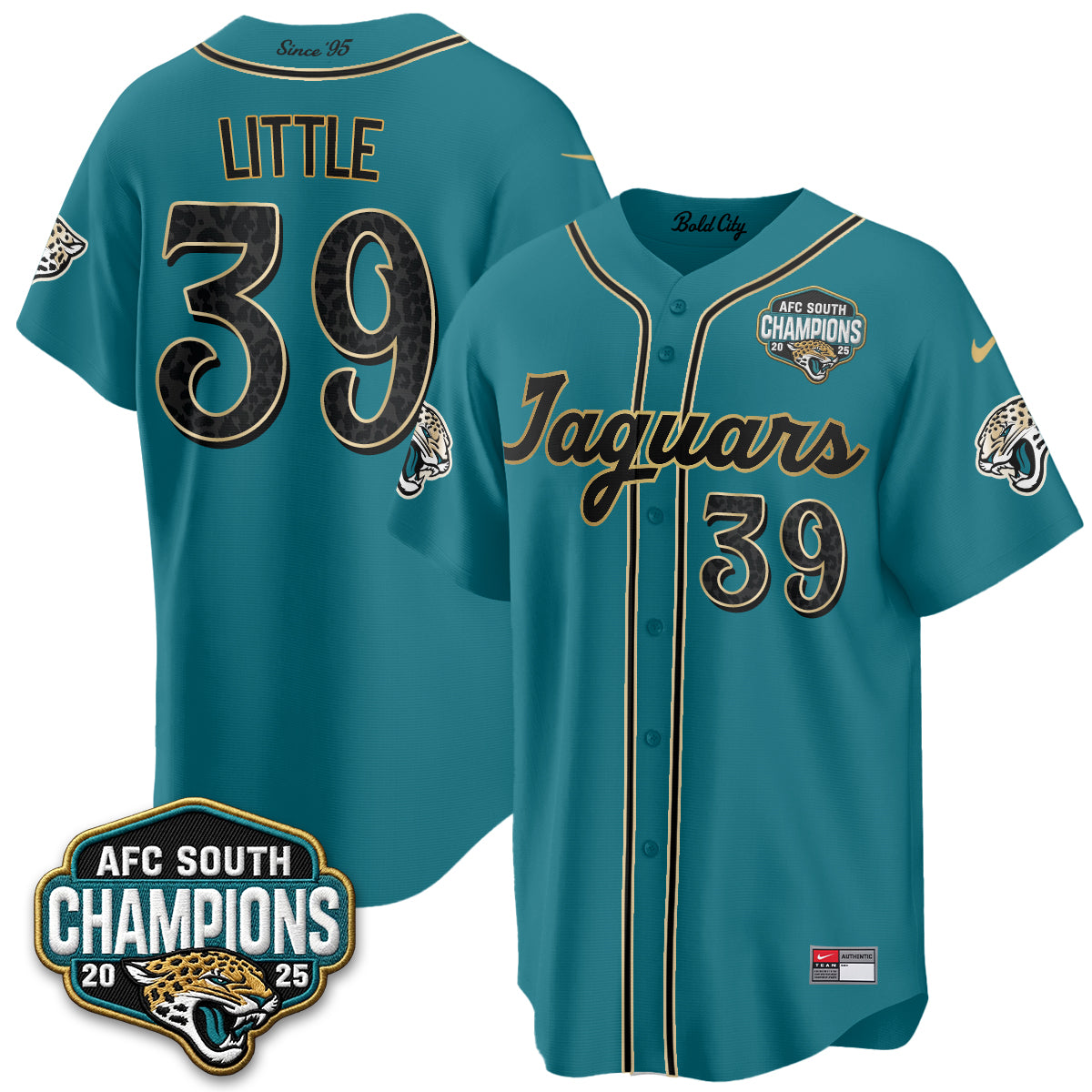 Jacksonville Jaguars 2026 Rivalries Baseball Vapor Jersey - Stitched
