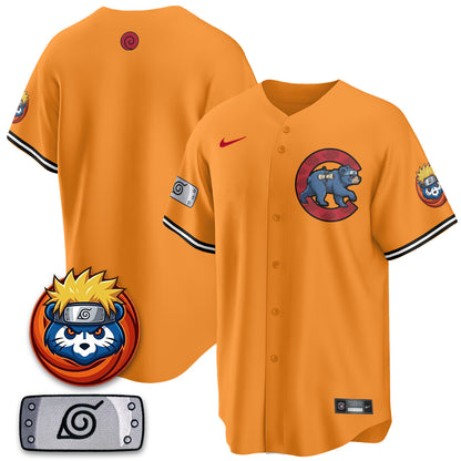 Chicago Cubs Naruto Akatsuki Vapor Limited Jersey V2- Stitched
