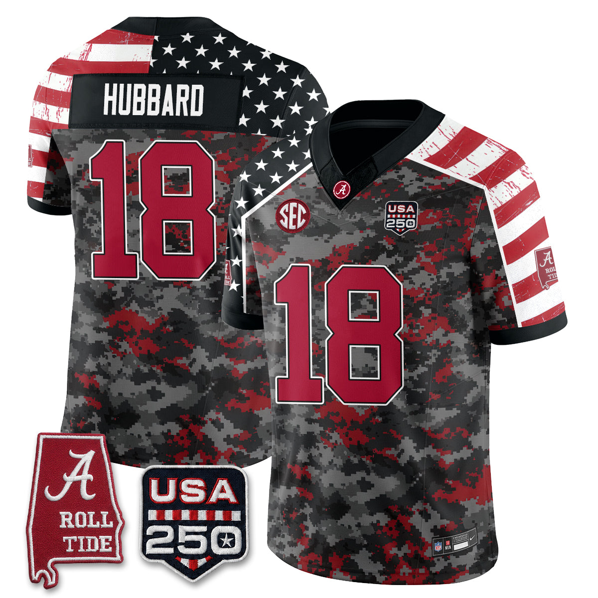 BAMA Camouflage Edition 2026 Vapor Limited Jersey - Stitched