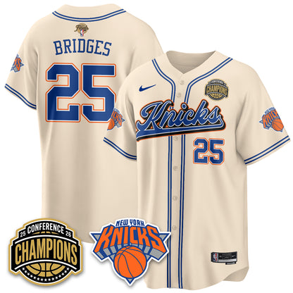 New York Knicks 2026 NBA Finals Vapor City Edition Jersey V2- Stitched