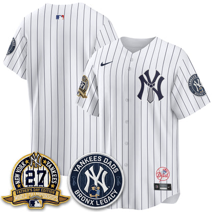 NYY Happy Father's Day 2026 Jersey - Stitched