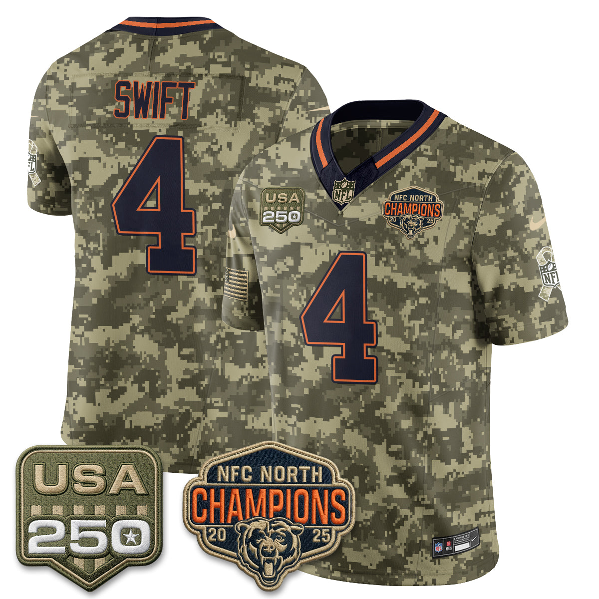 CHI 2026 Salute to Service Edition Vapor Jersey - Stitched