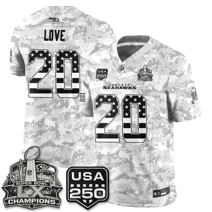 SEA 2026 Salute to Service Edition Vapor Jersey - Stitched n5