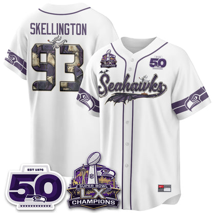 SEA 2026 Nightmare Edition Vapor Baseball Jersey - Stitched