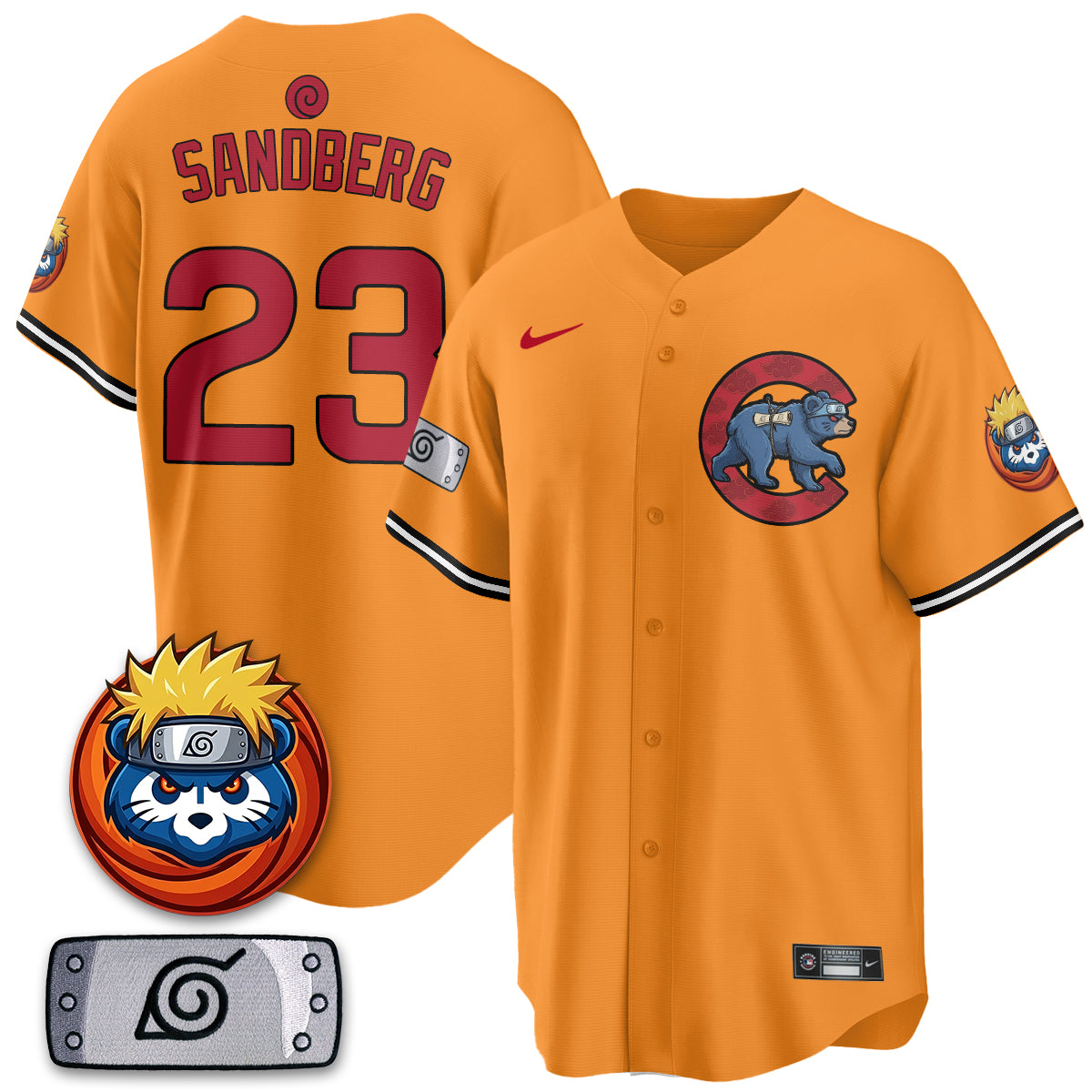 Chicago Cubs Naruto Akatsuki Vapor Limited Jersey V2- Stitched