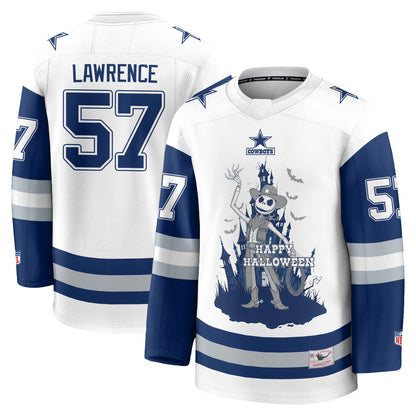 Dallas Cowboys x Nightmare Halloween 2026 Edition Hockey Jersey - Printed