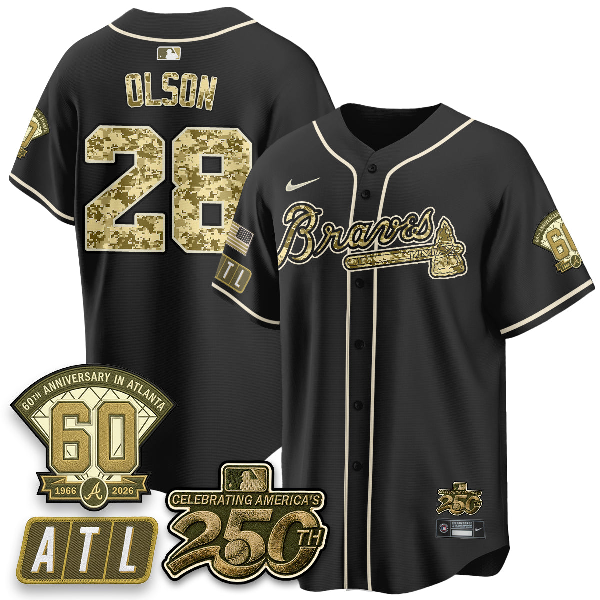 ATL Salute to Service 2026 Vapor Limited Jersey - All Stitched