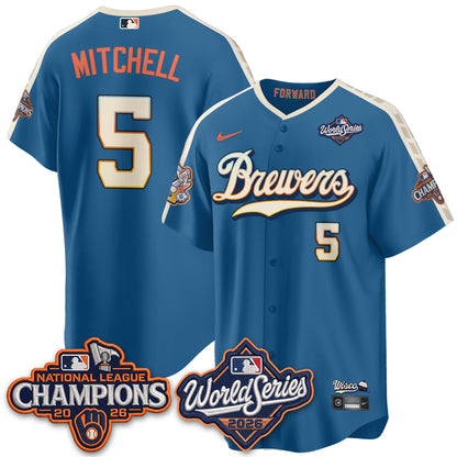 MIL 2026 NL Champions Vapor Jersey - Stitched n1