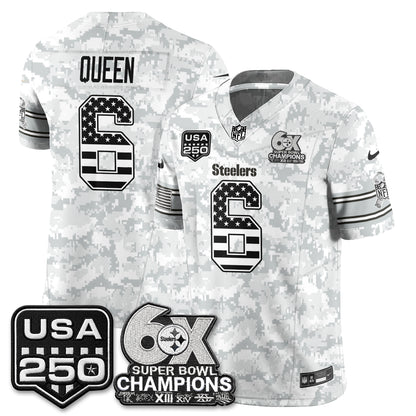 Pittsburgh Steelers 2026 Salute to Service Edition Vapor Jersey - Stitched