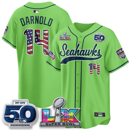SEA SB LX Champs America Edition Vapor Baseball Jersey - Stitch