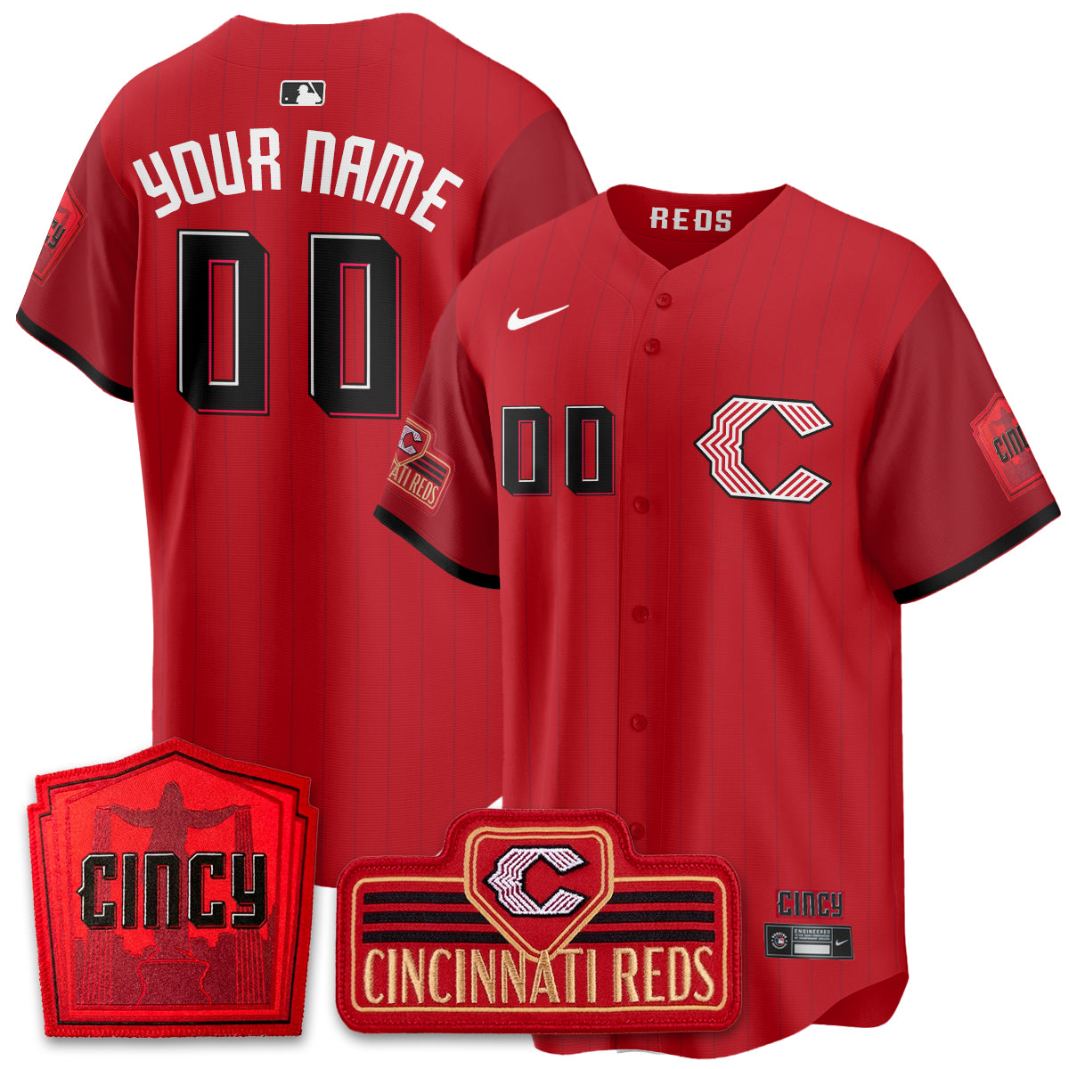 CIN 2026 City Connect Limited Premier Vapor Custom Jersey - All Stitched N8