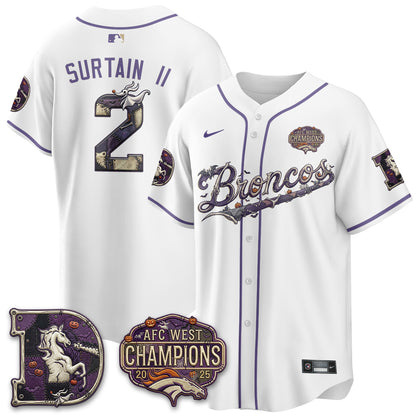 DEN 2026 Nightmare Edition Vapor Baseball Jersey - Stitched
