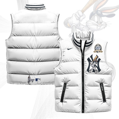 New York Yankees Edition Unisex Puffer Vest - Printed