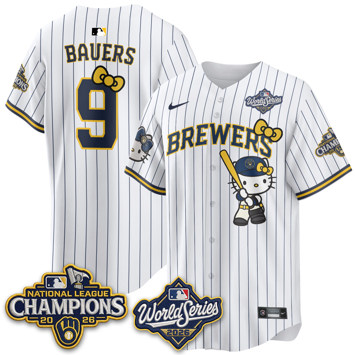 MIL 2026 NL Champions x Meow KT Vapor Jersey - Stitched