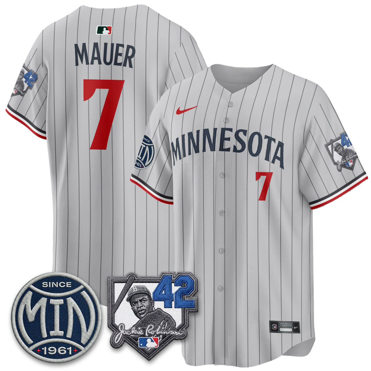 MIN 2026 Jackie Robinson Day Vapor Limited Jersey - All Stitched