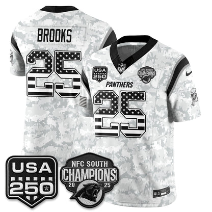 Carolina Panthers 2026 Salute To Service Edition Vapor Jersey - Stitched