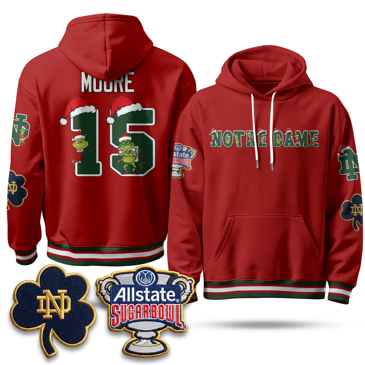 NDFI x Grinch Christmas 2026 Edition Hoodie - Stitched