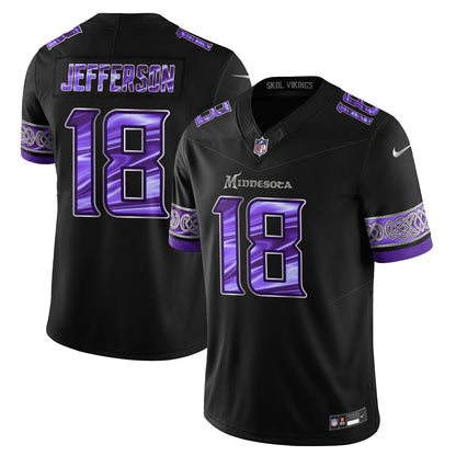 Minnesota Vikings Fangear Edition Vapor Jersey - Stitched