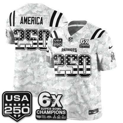 NE 2026 Salute to Service Edition Vapor Jersey - Stitched