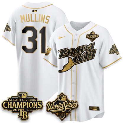 TB 2026 AL Champions Gold Edition Vapor Jersey - Stitched