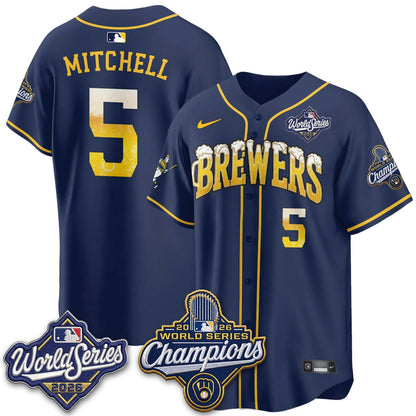 MIL "Pitcher & Pint" 2026 WS Champions Vapor Jersey - Stitched