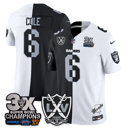 Las Vegas Raiders Split Edition Vapor Jersey V2- Stitched