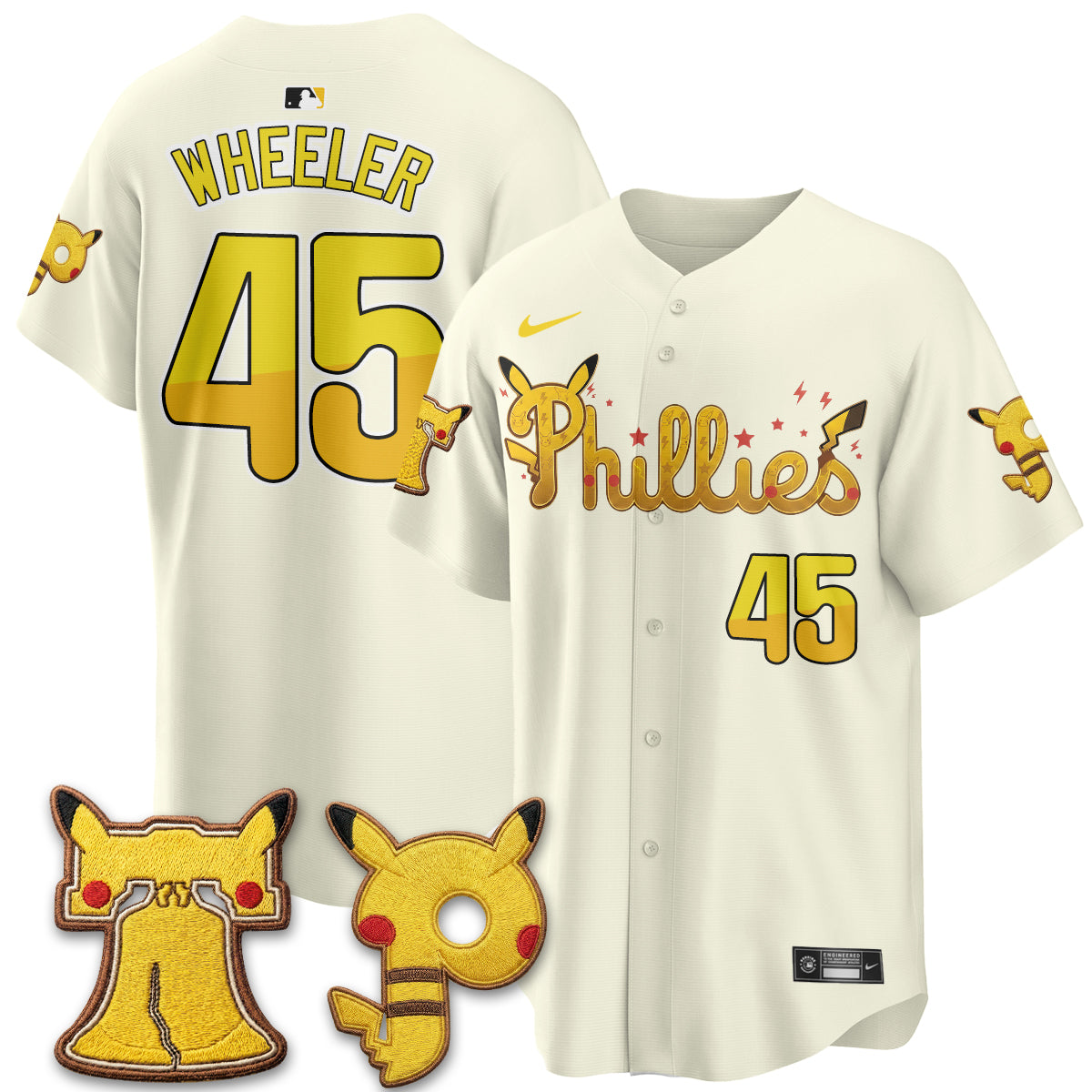 Philadelphia Phillies x PKM Edition Vapor Limited Jersey - Printed